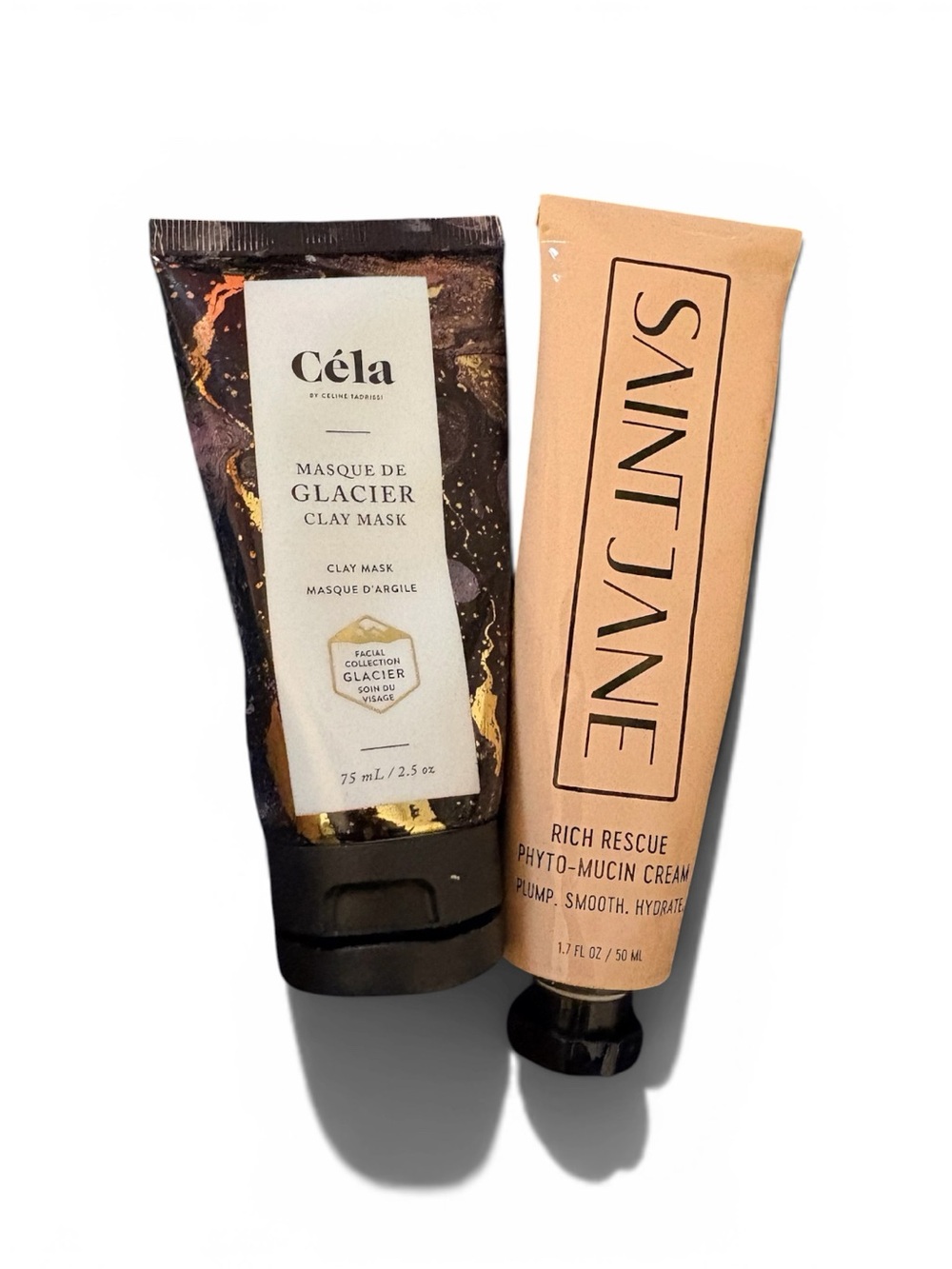 1 Celia glacier clay mask  & Saint Jane rescue cream Bundle MSP $83